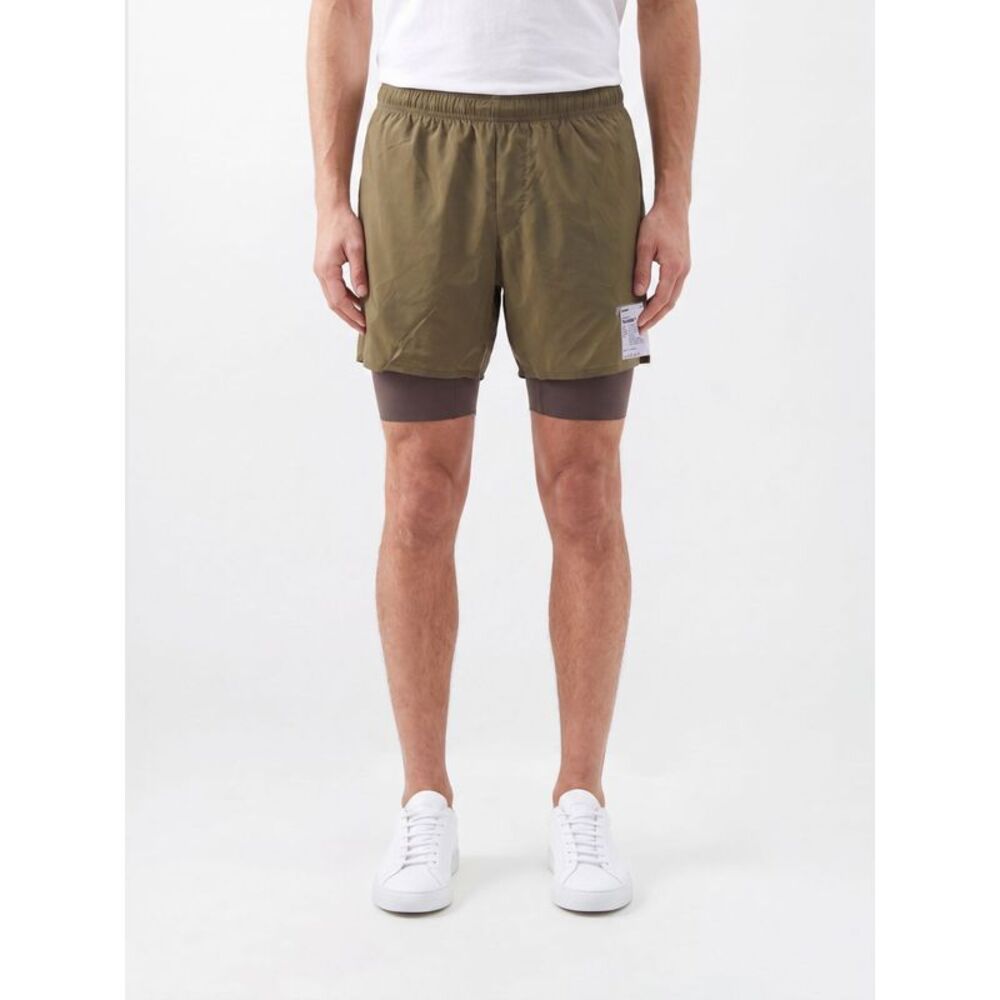 Satisfy Shorts Men Olive